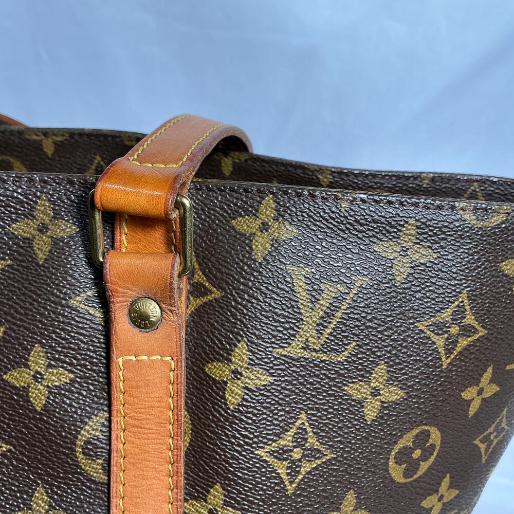 Vintage Louis Vuitton Monogram Sac Shopper tote bag shoulder bag - Picture 4 of 16